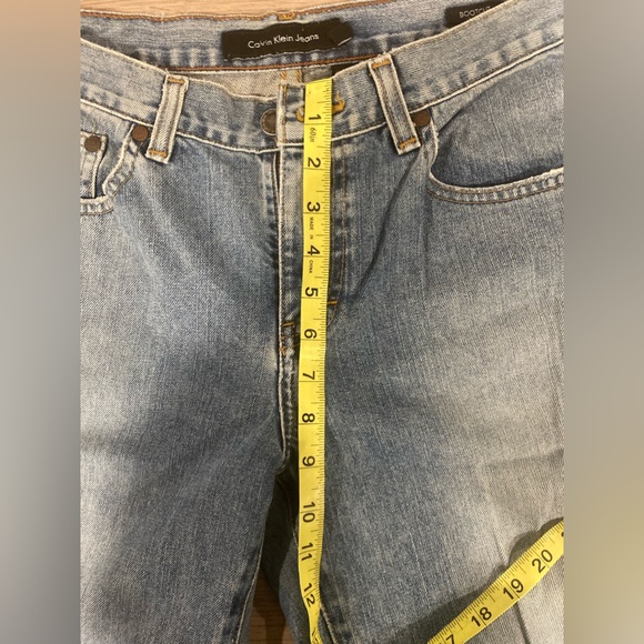 Calvin Klein Bootcut Light Wash Jeans Size 8 - Picture 7 of 9